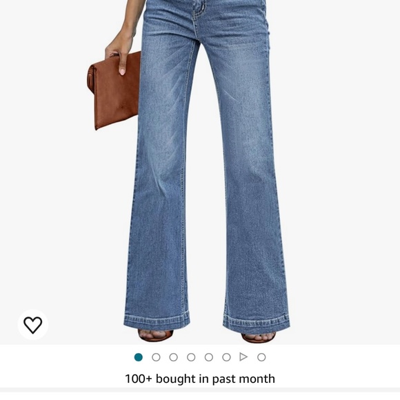 Wide leg jeans - Picture 2 of 13